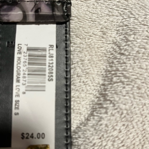 NWT Love Hologram Belt Sz Sm - Picture 11 of 12